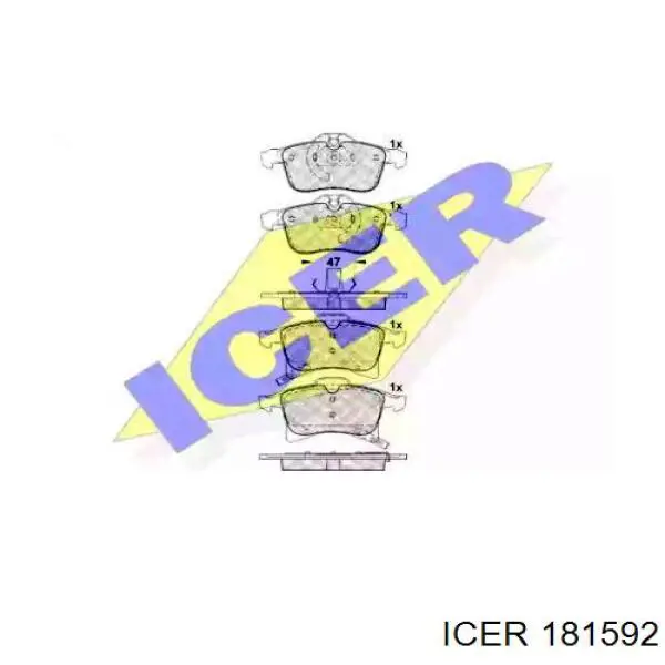 Pastillas de freno delanteras Opel Corsa X12