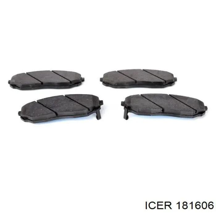 181606 Icer Pastillas delanteras