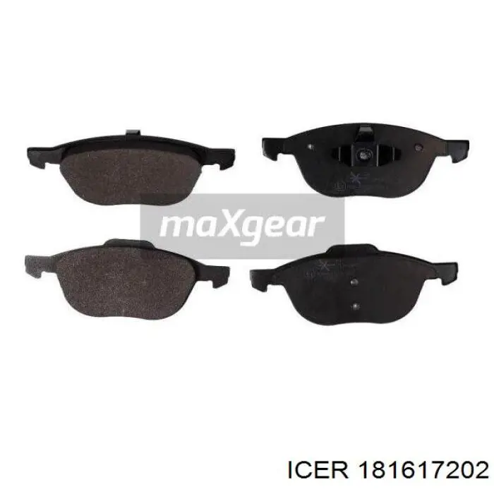 Pastillas freno delanteras Icer 181617202 precio, desde 36,07 EUR
