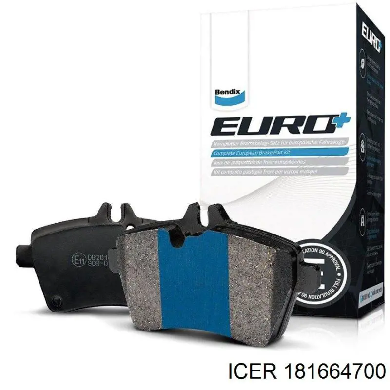 Comprar 181664700 Icer Pastillas de freno traseras