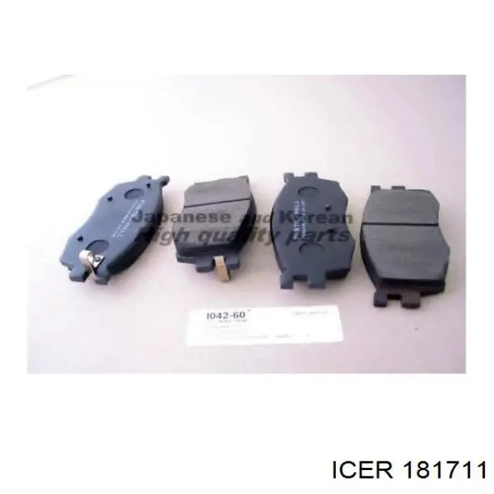 Comprar 181711 Icer Pastillas delanteras de freno
