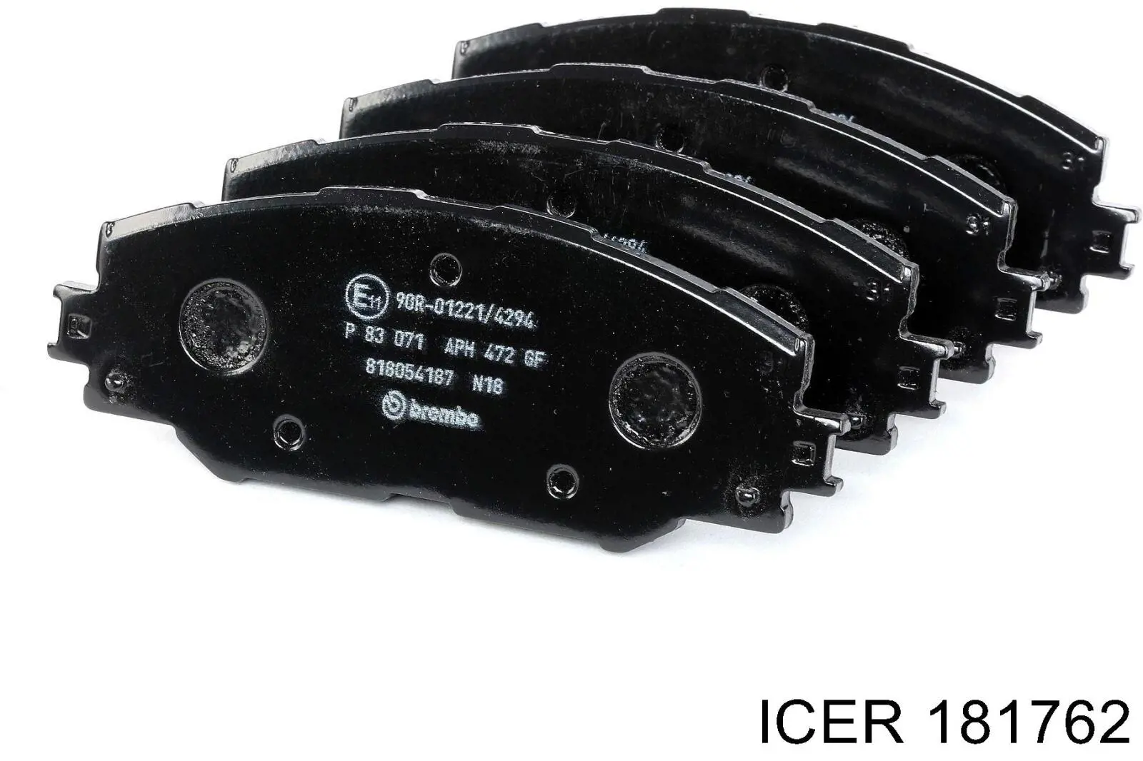 Pastillas de freno 181762 Icer