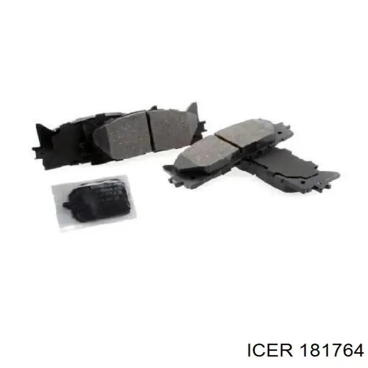 Pastillas de freno 181764 Icer