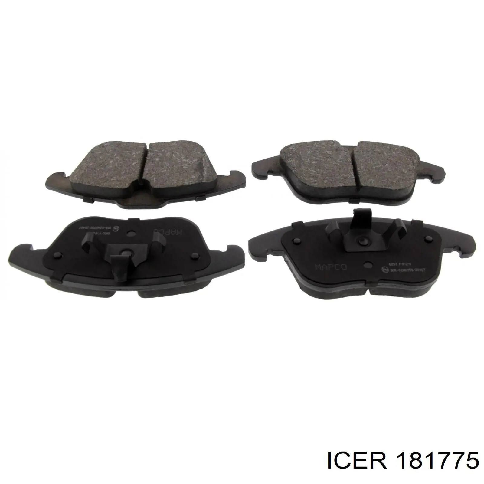Pastillas de freno 181775 Icer