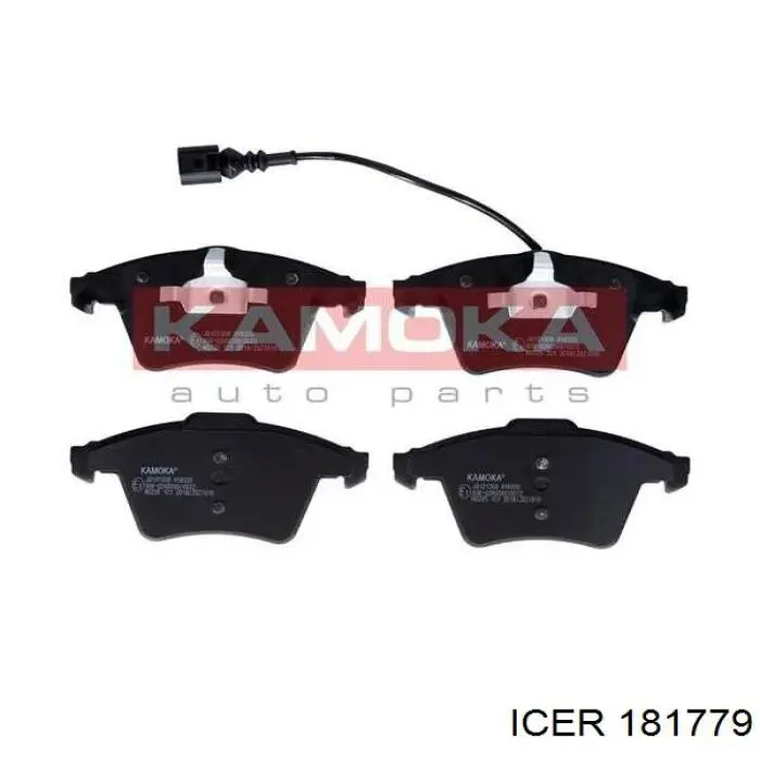 Pastillas de freno delanteras 181779 Icer