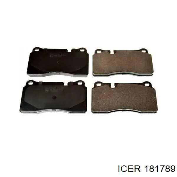 Pastillas de freno delanteras Icer 181789