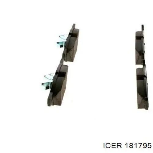 Pastillas freno delanteras Icer 181795 precio, desde 36,79 EUR