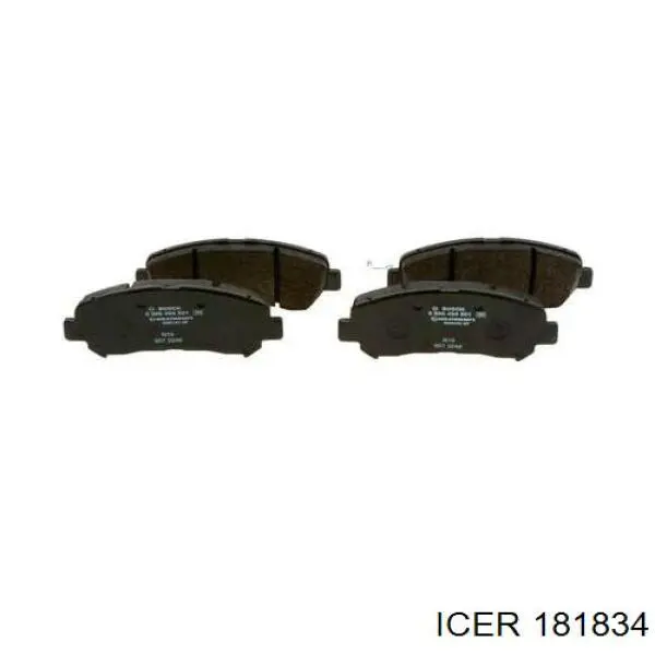 181834 Icer Pastillas delanteras