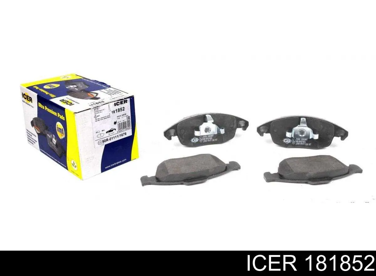Pastillas de freno 181852 Icer