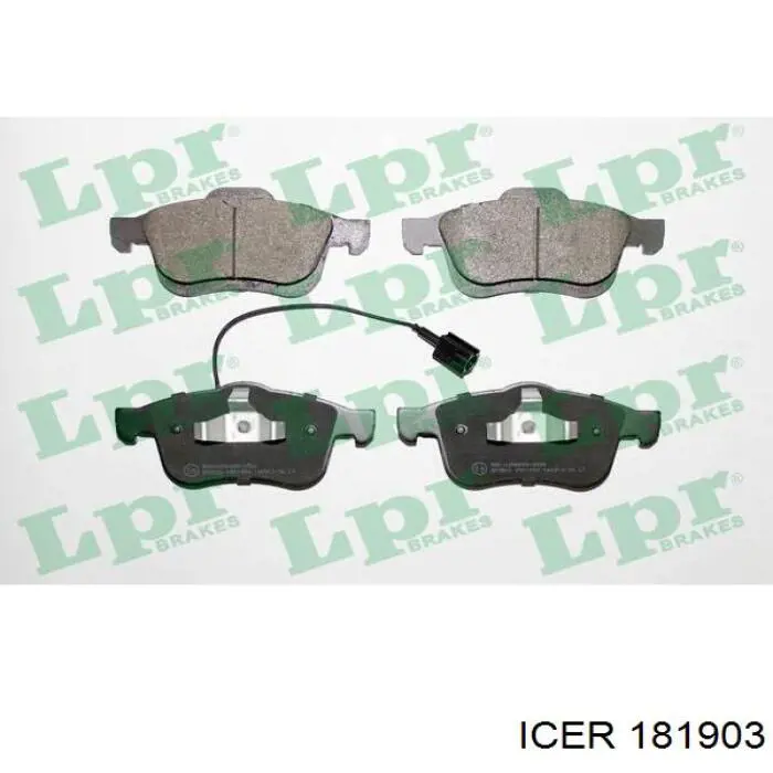Comprar 181903 Icer Pastillas delanteras de freno