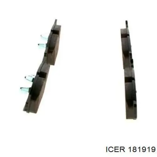 Comprar 181919 Icer Pastillas delanteras de freno