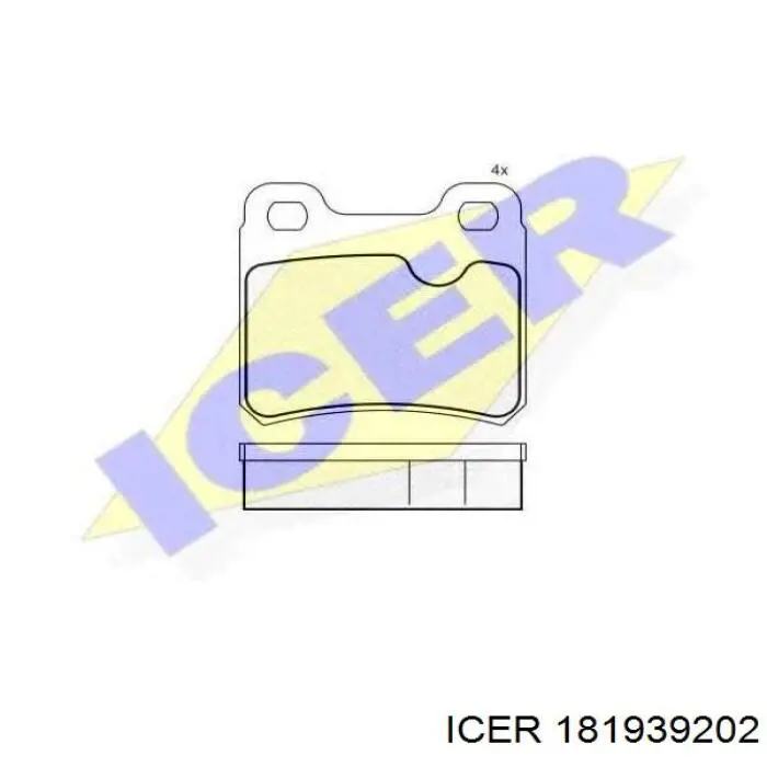 Comprar 181939202 Icer Pastillas delanteras de freno