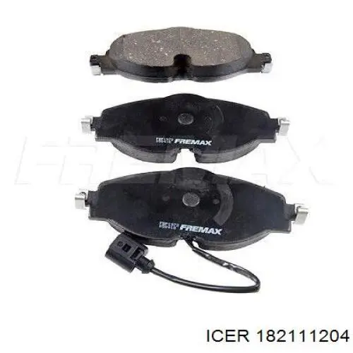 Pastillas de freno delanteras Volkswagen Tiguan 1 5N1, 5N2