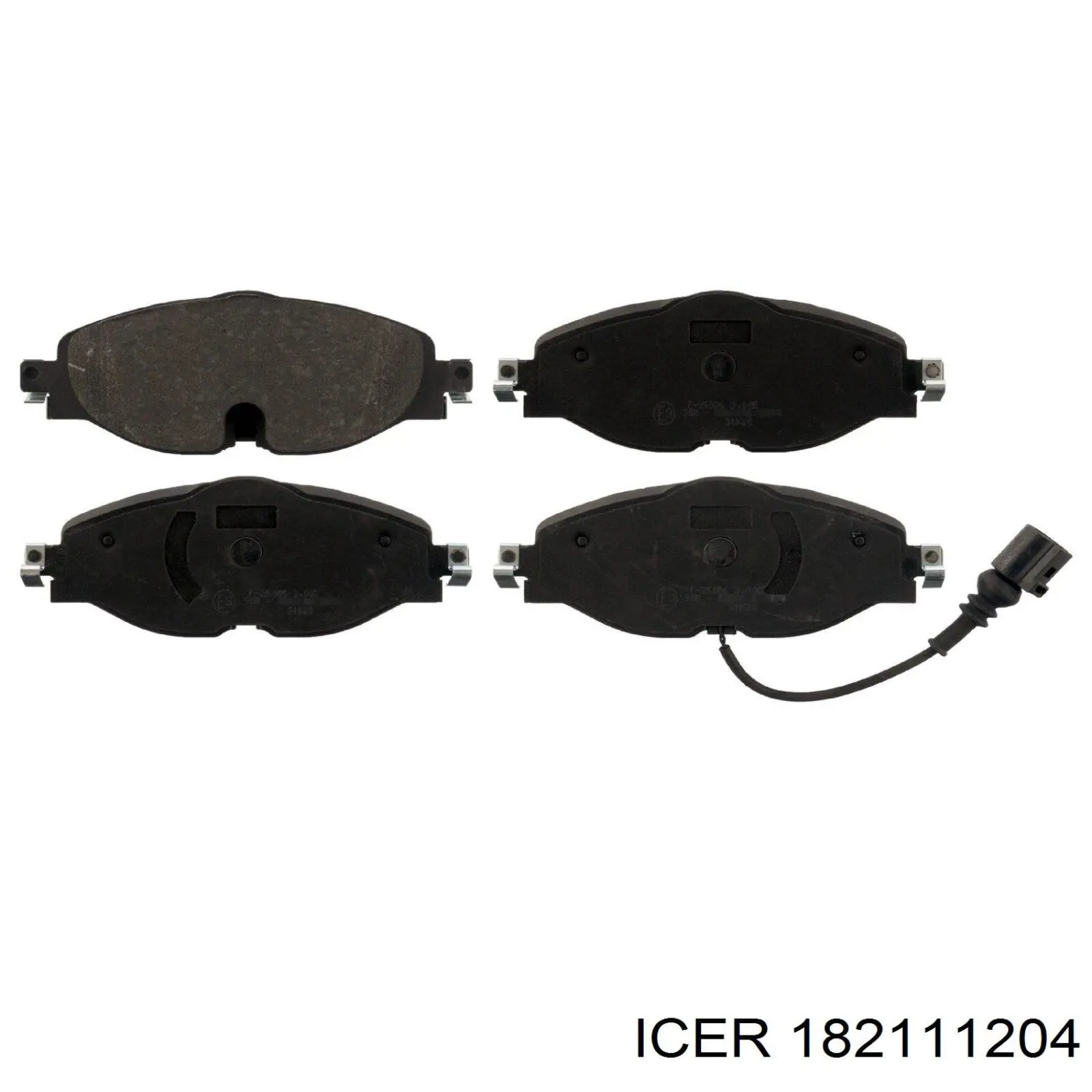 Pastillas de freno delanteras Volkswagen Tiguan 1 5N1, 5N2