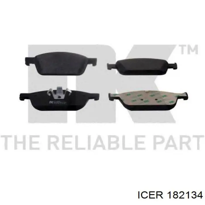 Pastillas de freno delanteras Ford Focus 3 CB8