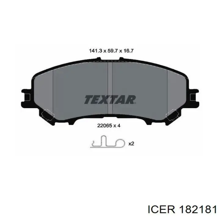 Pastillas de freno delanteras Nissan Qashqai 2 J11