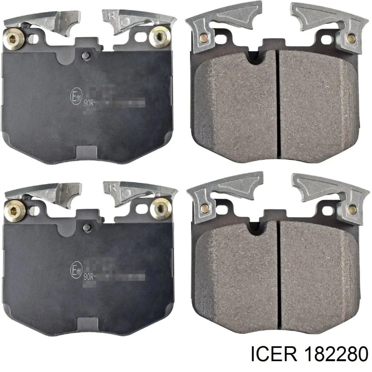 182280 Icer Pastillas delanteras
