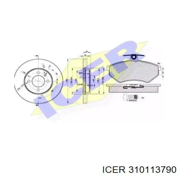 DP85011 Brembo Discos