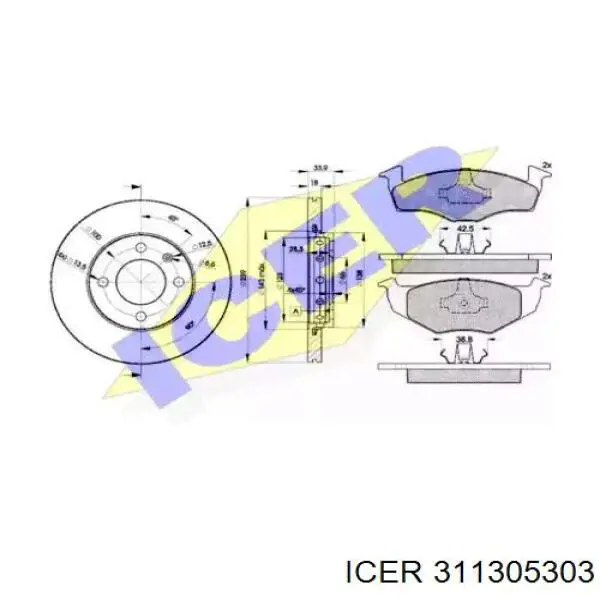 DP85010 Brembo Discos