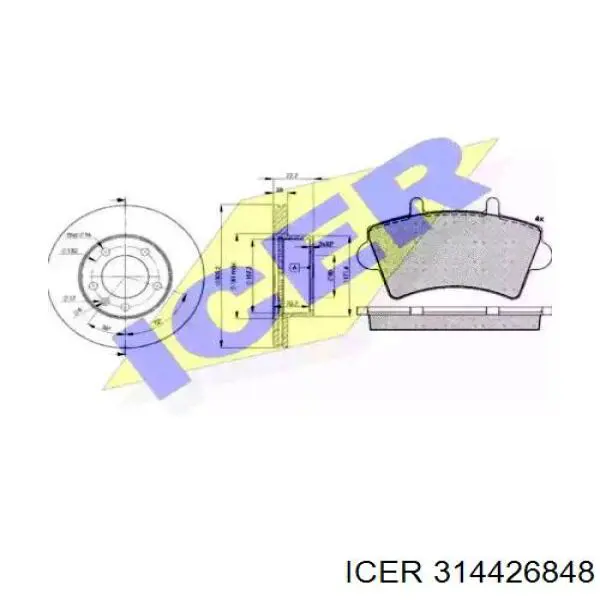 Comprar DP56007 Brembo Freno de disco delantero