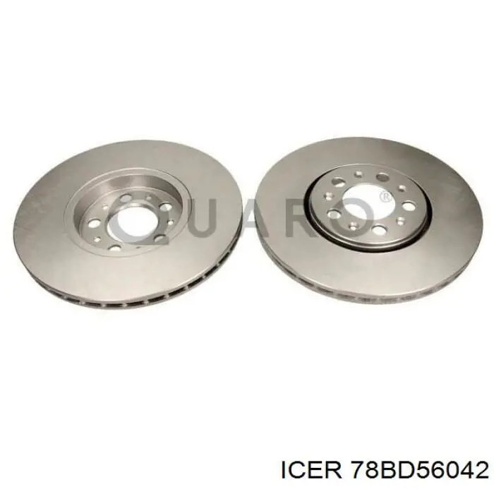 Freno de disco delantero Mercedes E C124