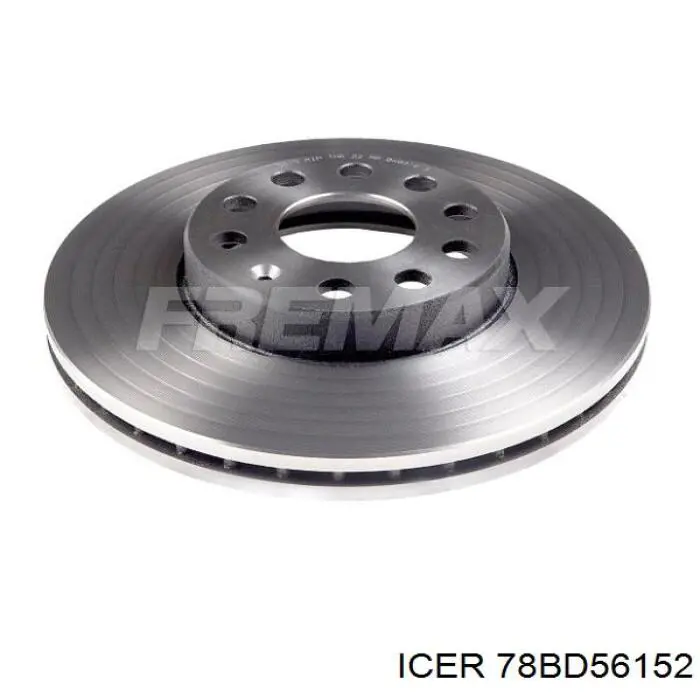 Freno de disco delantero Volkswagen Caddy 2 9K9