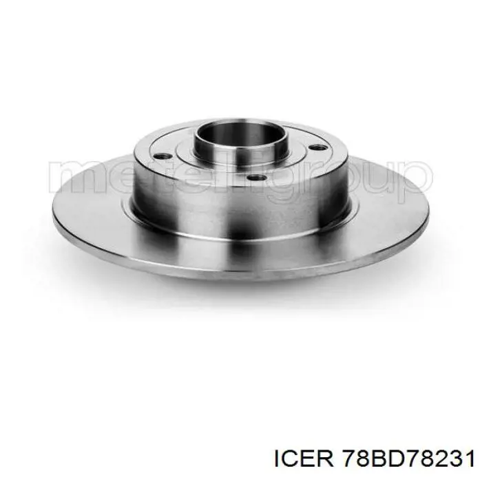 Disco de freno trasero Alfa Romeo 33 905