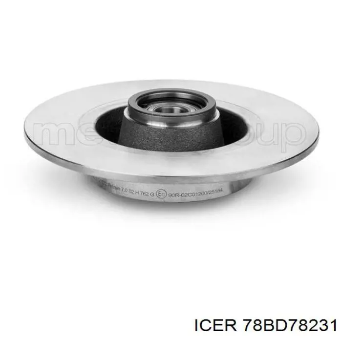 Disco de freno trasero Alfa Romeo 33 905