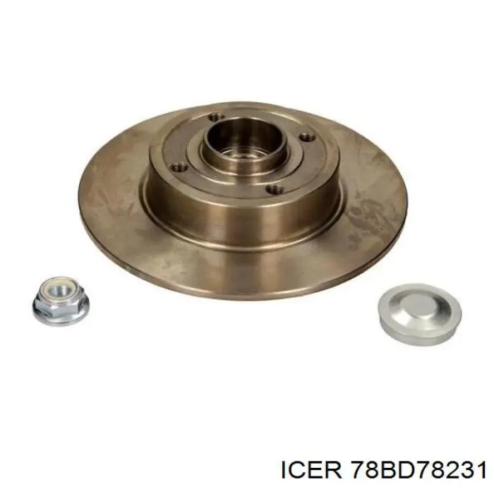 Disco de freno trasero Alfa Romeo 33 905