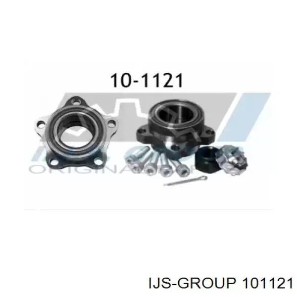 10-1121 IJS Group cojinete de rueda delantero
