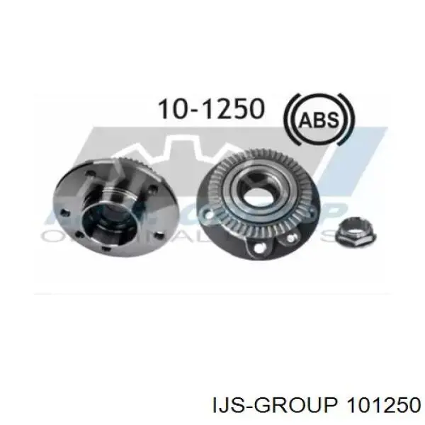 101250 IJS Group cubo de rueda delantero