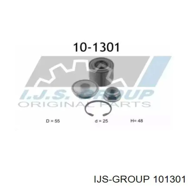101301 IJS Group cojinete de rueda trasero