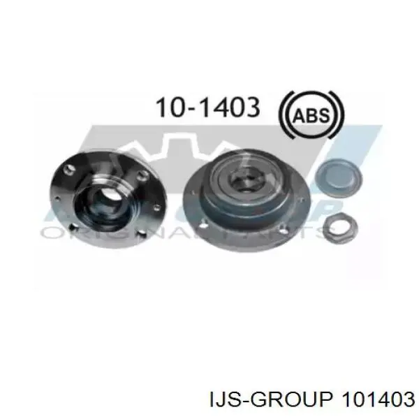 101403 IJS Group cubo de rueda trasero