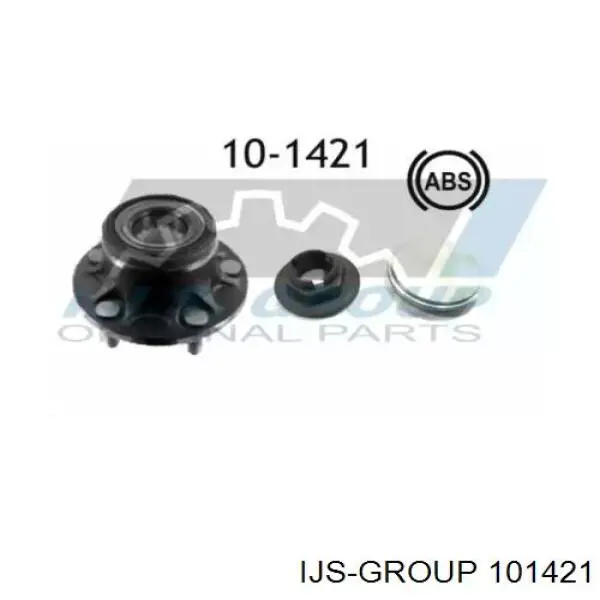 101421 IJS Group cubo de rueda trasero