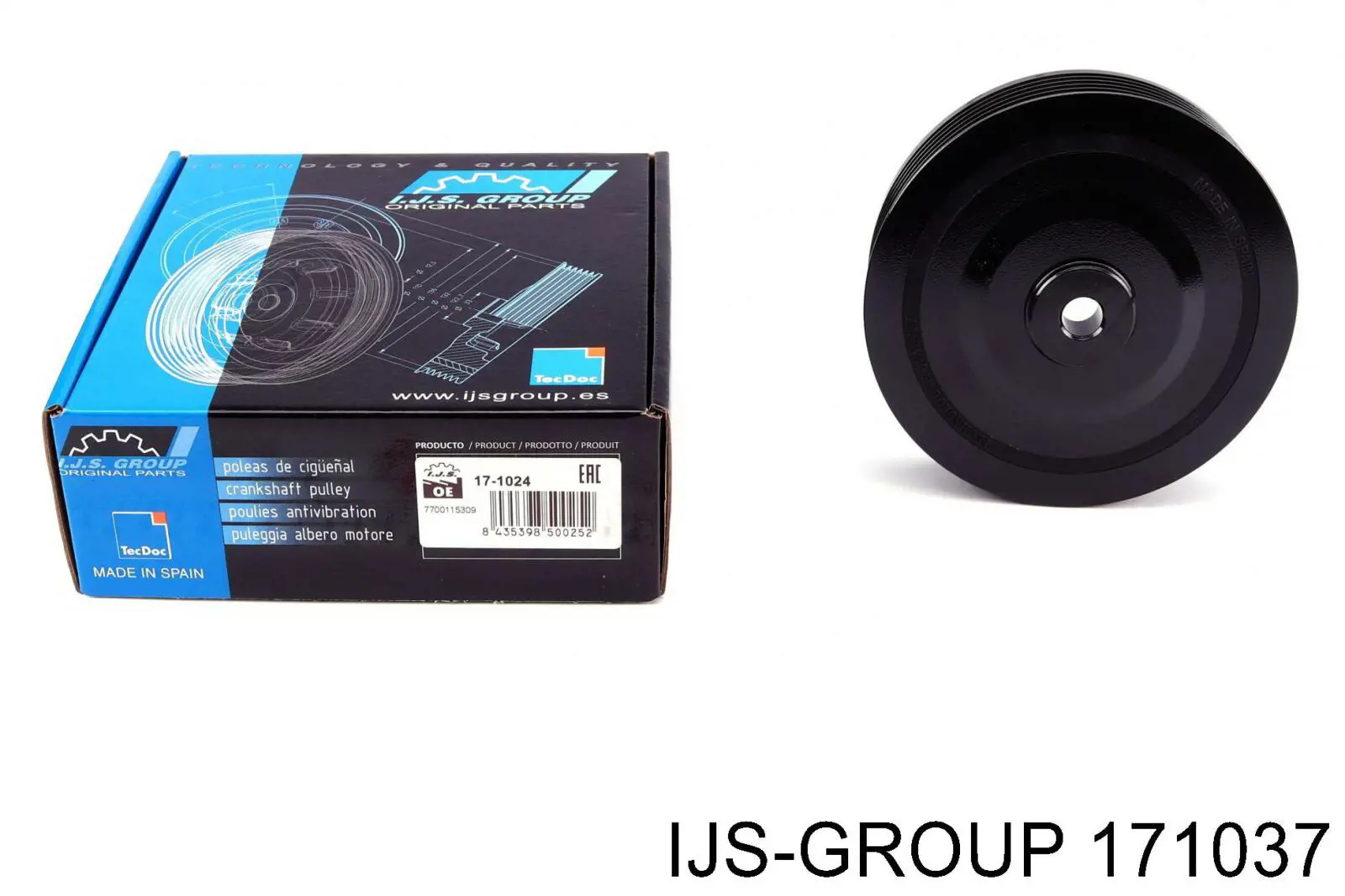 Polea del cigüeñal IJS Group 171037 precio, desde 47,95 EUR