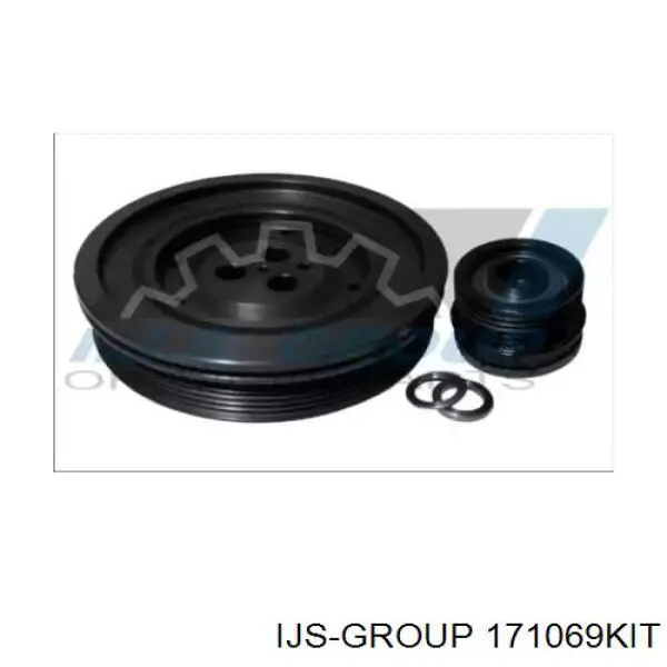Polea del cigüeñal IJS Group 171069KIT precio, desde 75,50 EUR