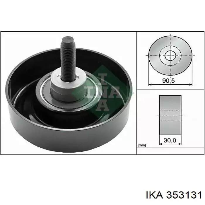 Poleas juego de piezas Audi Q7 4LB