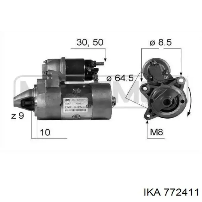Comprar 72350745 Profit Portaescobillas motor de arranque
