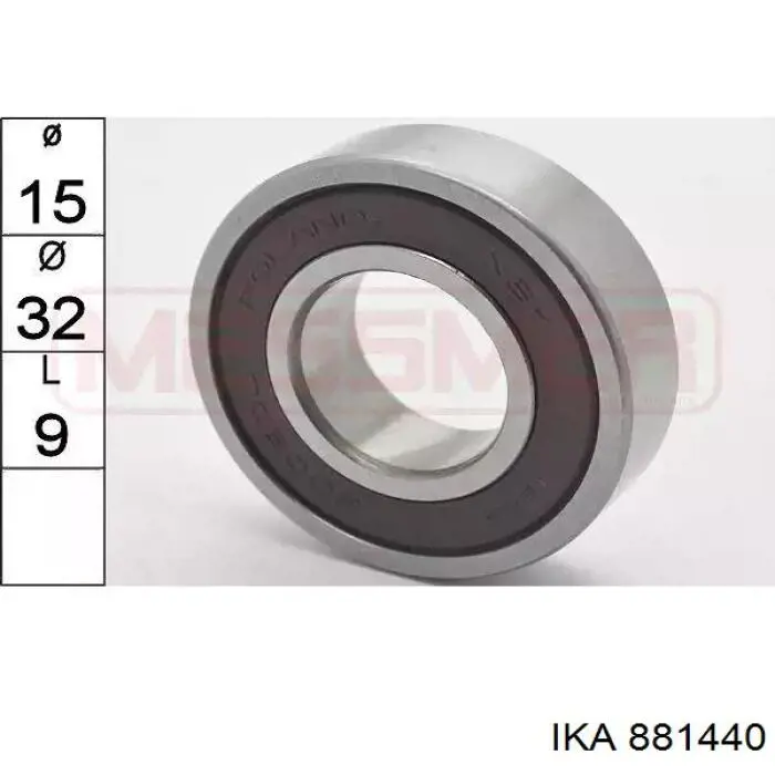 Comprar 6002DDUC3 NSK Rodamiento alternador