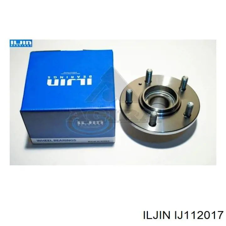 IJ112017 Iljin cubo de rueda trasero