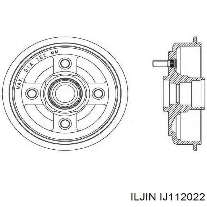 KLT-HY-538 NTY cubo de rueda trasero