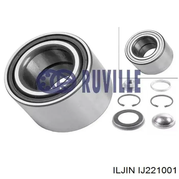 Cojinete de rueda trasero Ford Focus 1 DFW