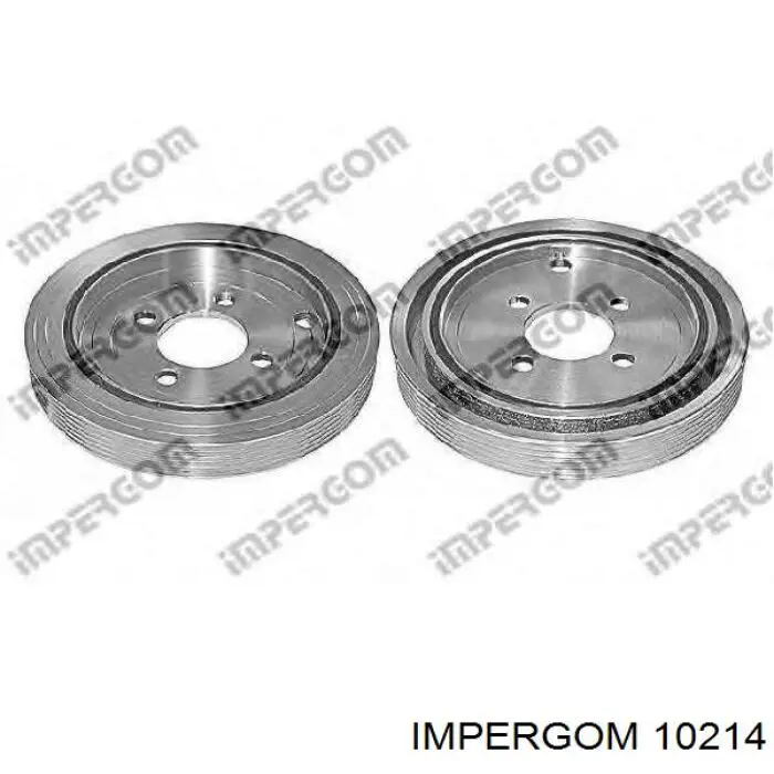 Polea de cigüeñal 9653395680 Renault (RVI)