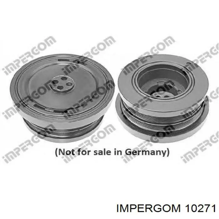 Polea del cigüeñal Impergom 10271 precio, desde 71,06 EUR