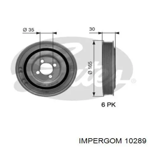 Comprar 5614438 Opel La polea del cigüeñal