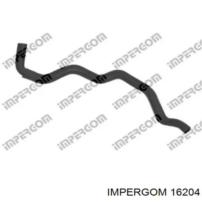 16204 Impergom tubería de radiador, tuberia flexible calefacción, inferior