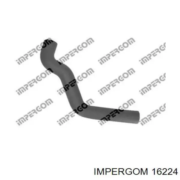 16224 Impergom tubo flexible de aire de sobrealimentación superior derecho