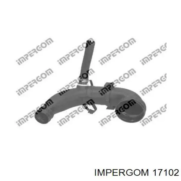 17102 Impergom tubo flexible de aspiración, salida del filtro de aire