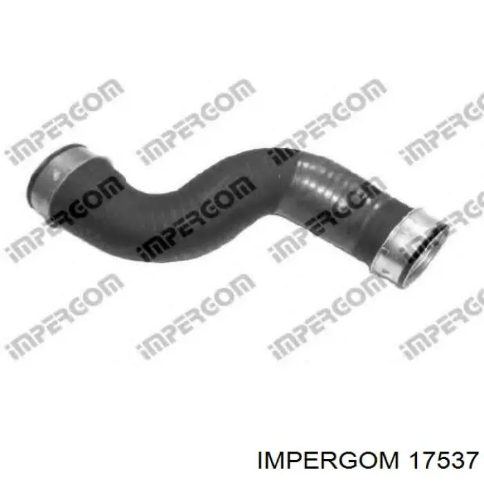 17537 Impergom tubo flexible de aire de sobrealimentación superior derecho