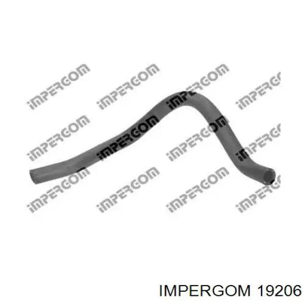 19206 Impergom manguera (tubo para enfriar el intercambiador de calor de aceite, línea de retorno)